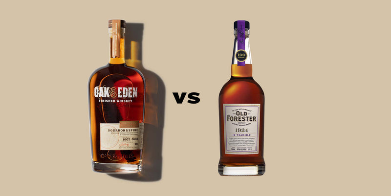Old Forester 1920 vs Oak & Eden Whiskey