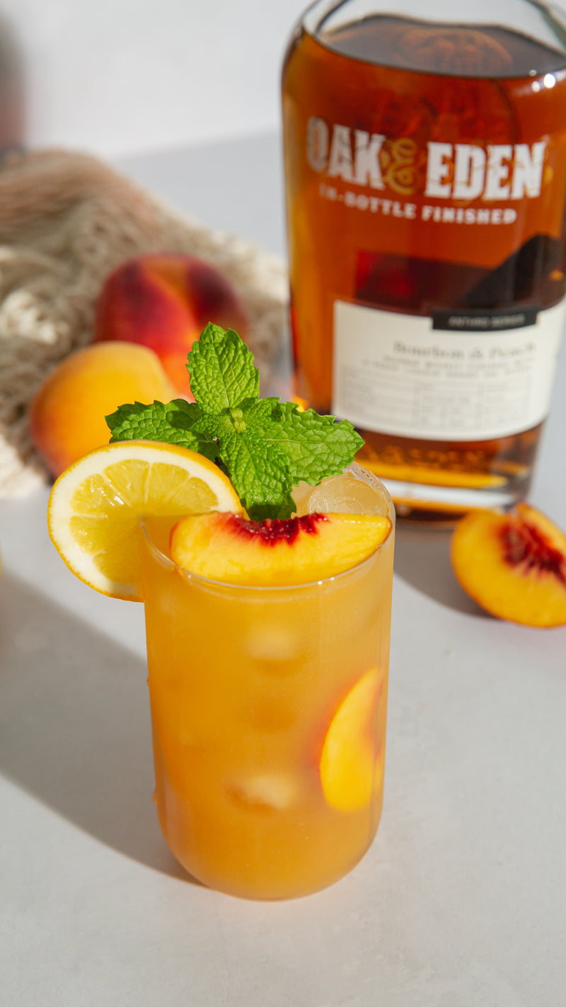 Hot Honey Peach Lemonade by Kelly Pettit