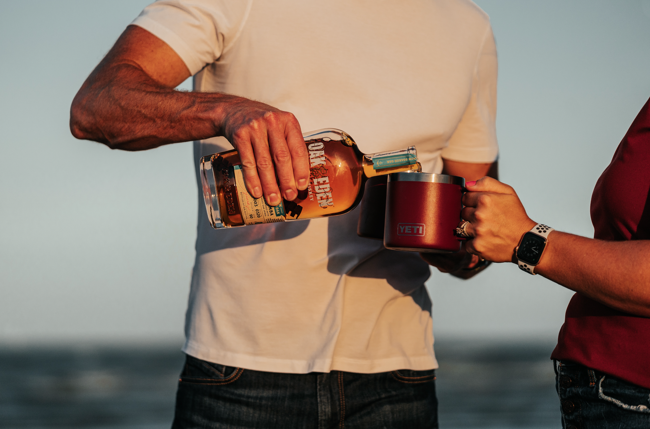 Bourbon Bottles Repeating Belt - Long